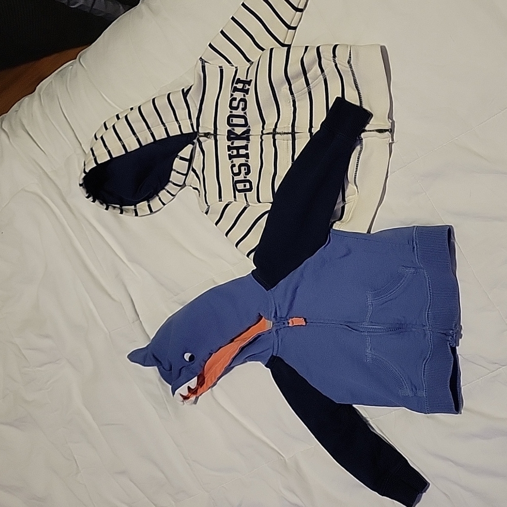 Baby Size Zip Up Hoodies